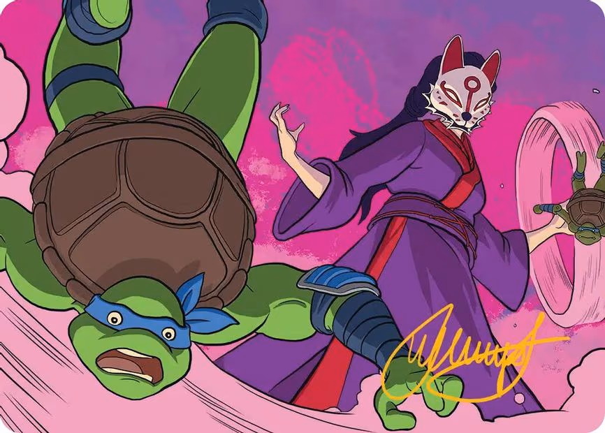 Kitsune's Technique Art Card