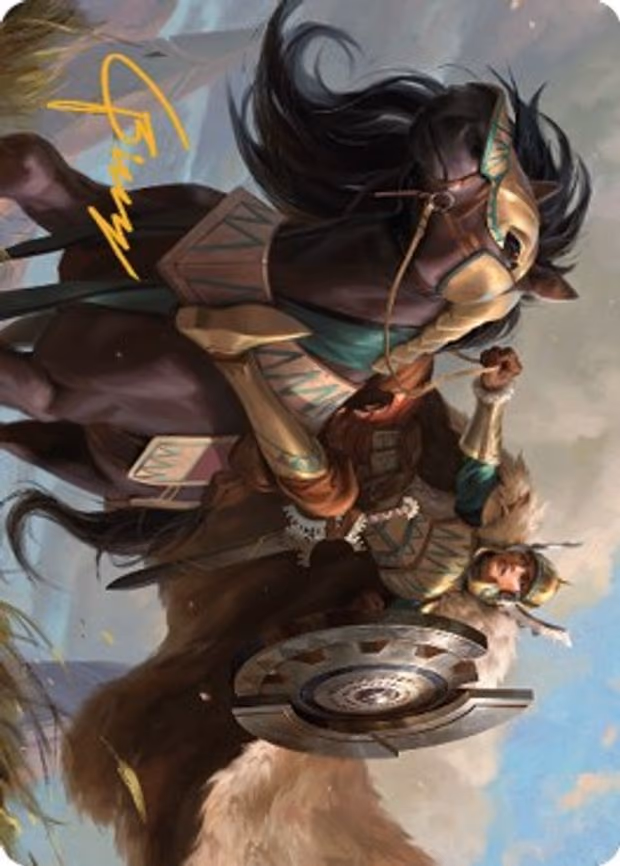 Knight of Dawn's Light Art Card