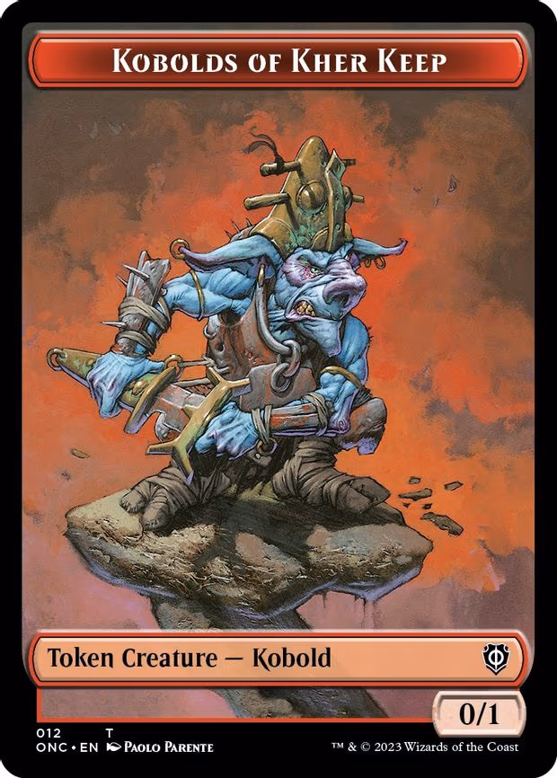 Kobolds of Kher Keep // Dragon Double-Sided Token