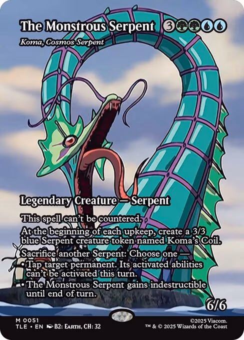 The Monstrous Serpent - Koma, Cosmos Serpent