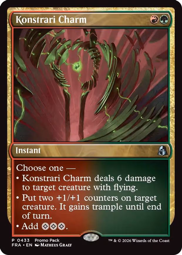 Konstrari Charm - P (433)