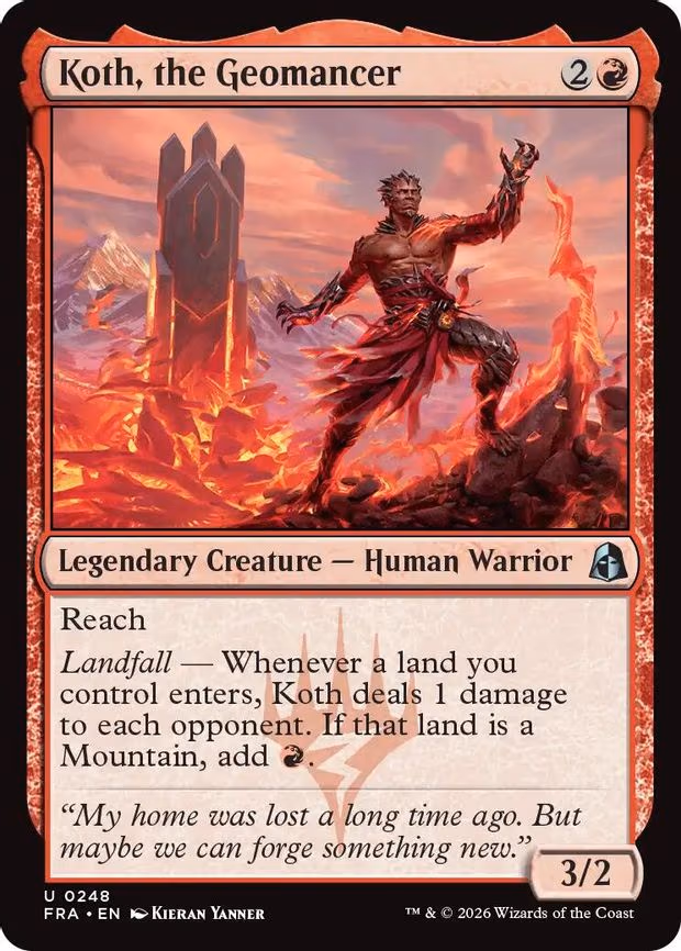 Koth, the Geomancer - U (248)