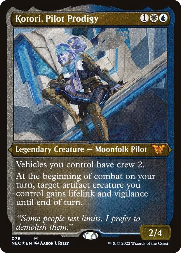 Kotori, Pilot Prodigy (Display Commander) - Thick Stock