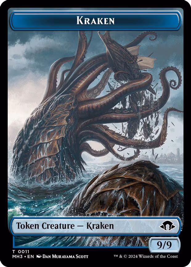 Kraken // Energy Reserve Double-Sided Token - T (11 // 36)