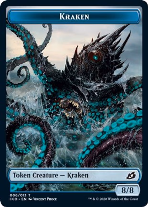 Kraken // Human Soldier (004) Double-Sided Token