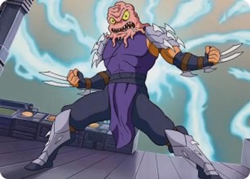 Krang & Shredder Art Card