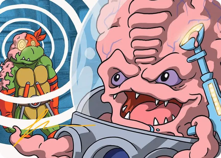 Krang, Master Mind Art Card