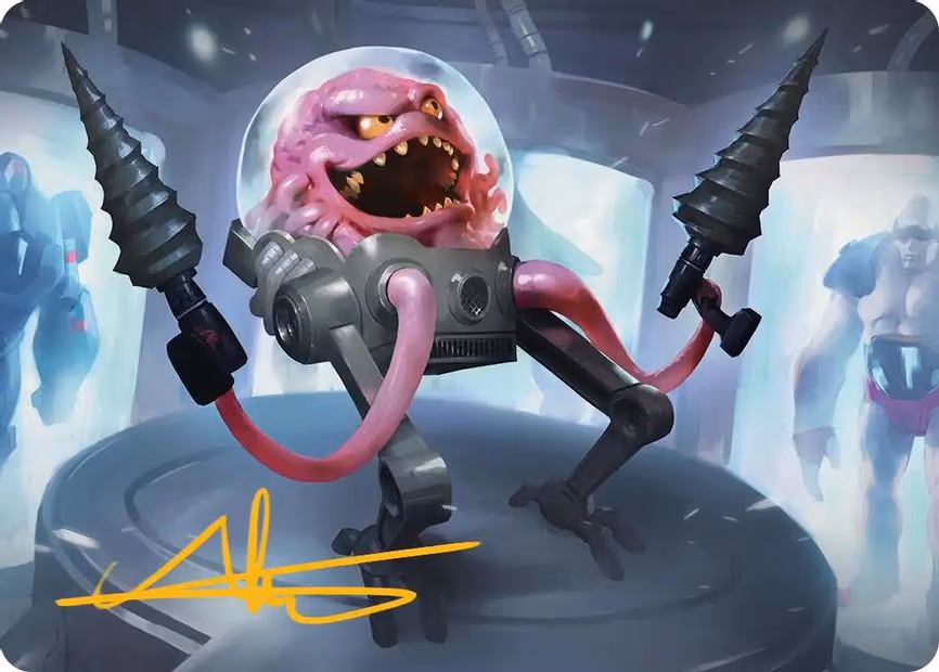 Krang, Master Mind Art Card