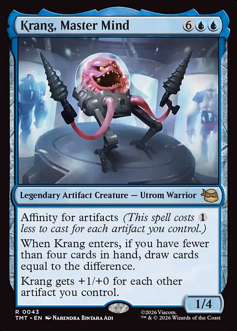Krang, Master Mind