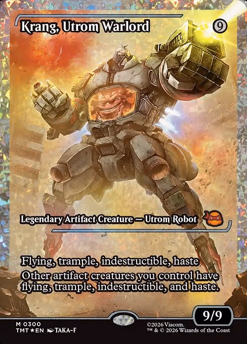 Krang, Utrom Warlord