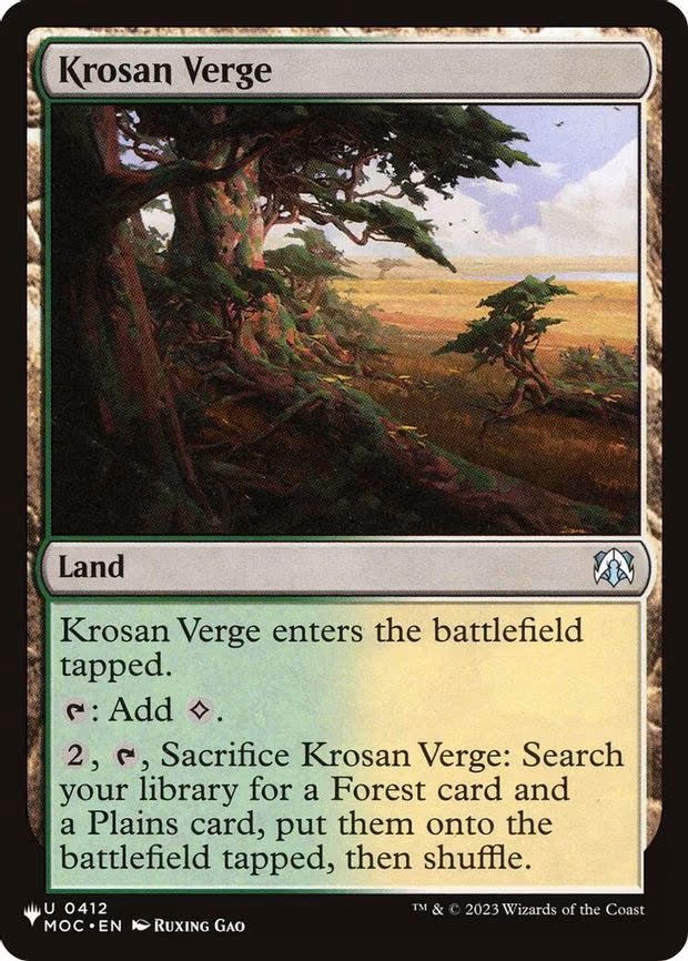 Krosan Verge - U (412)