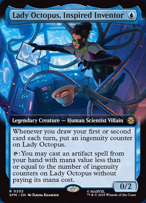 Lady Octopus, Inspired Inventor - R (252)