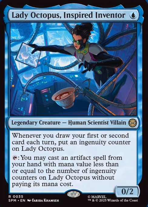 Lady Octopus, Inspired Inventor - R (35)