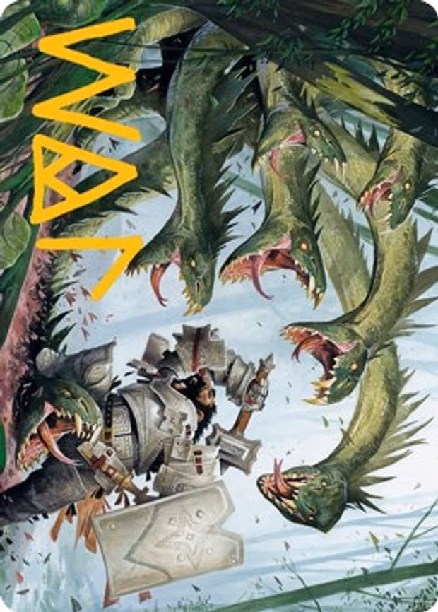 Lair of the Hydra Art Card