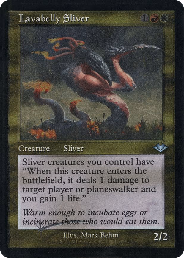 Lavabelly Sliver (Retro Frame)