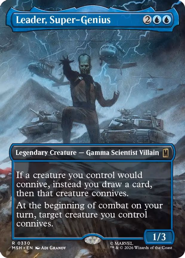 Leader, Super-Genius - R (330)