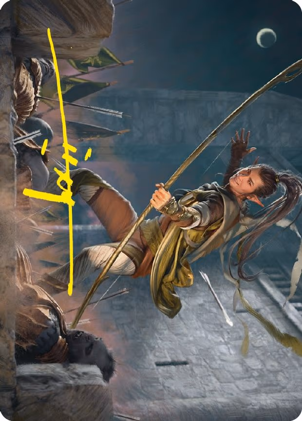 Legolas, Counter of Kills Art Card