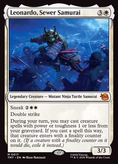Leonardo, Sewer Samurai