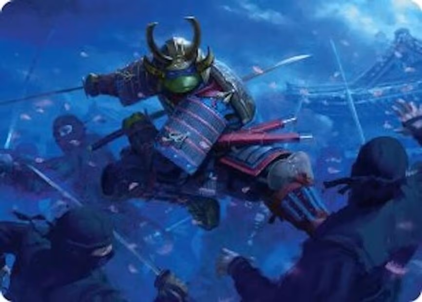 Leonardo, Sewer Samurai Art Card