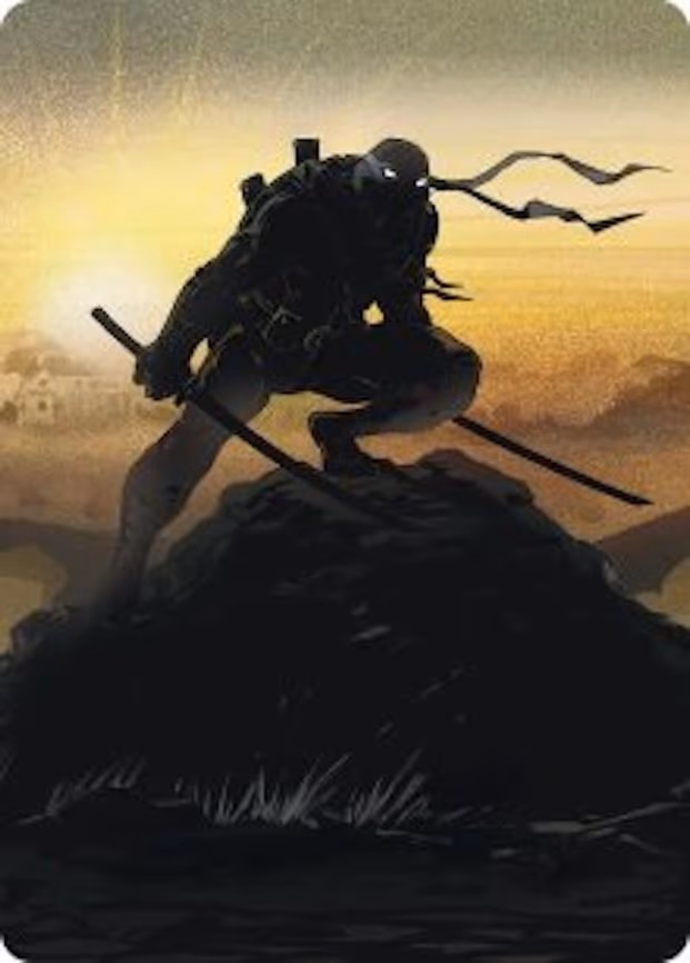 Leonardo, Sewer Samurai Art Card