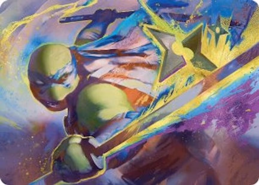 Leonardo's Technique Art Card