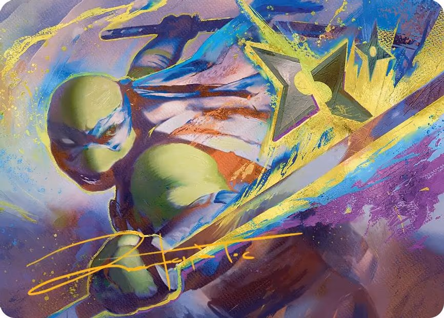 Leonardo's Technique Art Card