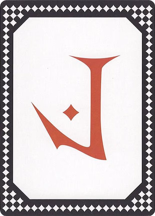 Letter Card - J - S