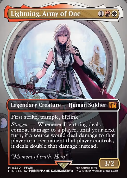 Lightning, Army of One