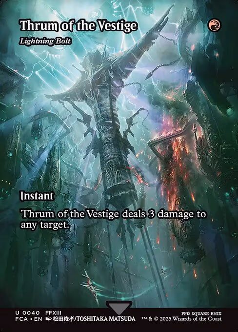 Thrum of the Vestige - Lightning Bolt - U (40)
