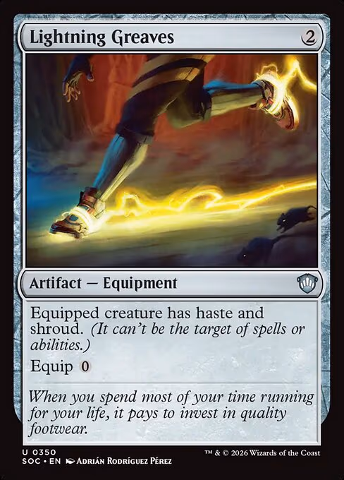 Lightning Greaves - U (350)