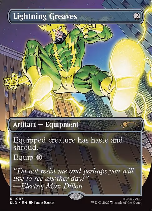 Lightning Greaves