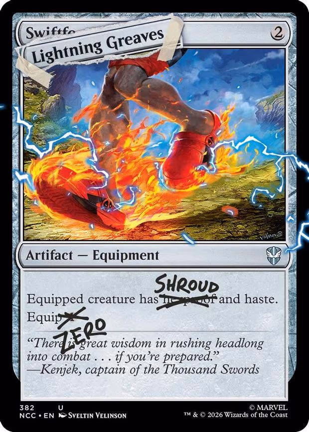 Lightning Greaves - U (382)