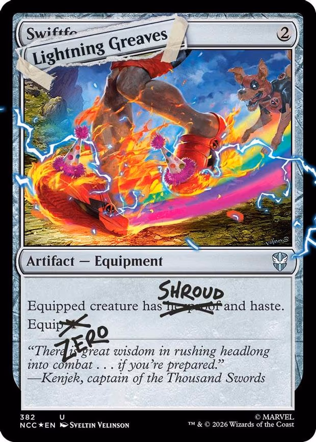 Lightning Greaves
