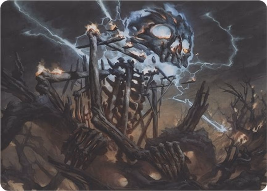Lightning Skelemental (Art Series)