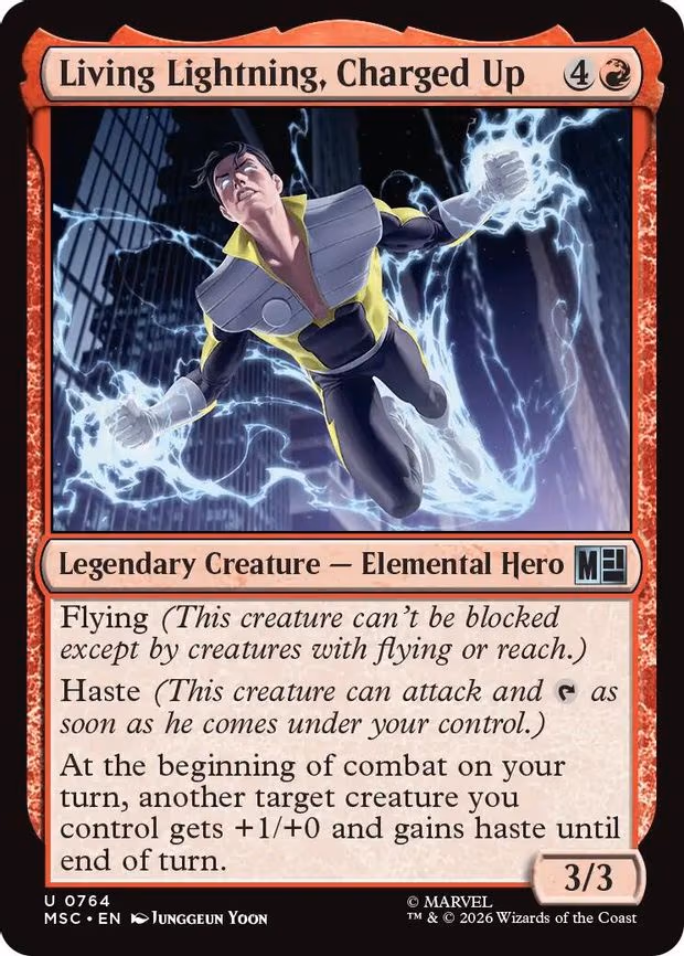 Living Lightning, Charged Up - U (764)