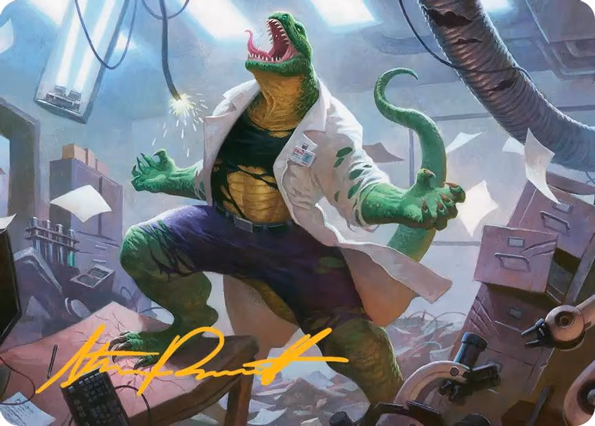 Lizard, Connors's Curse Art Card