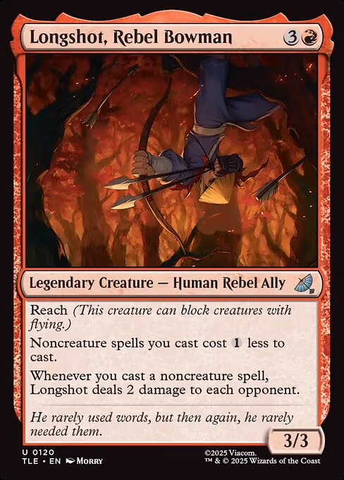Longshot, Rebel Bowman