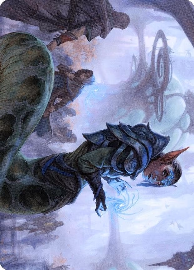 Lonis, Cryptozoologist Art Card