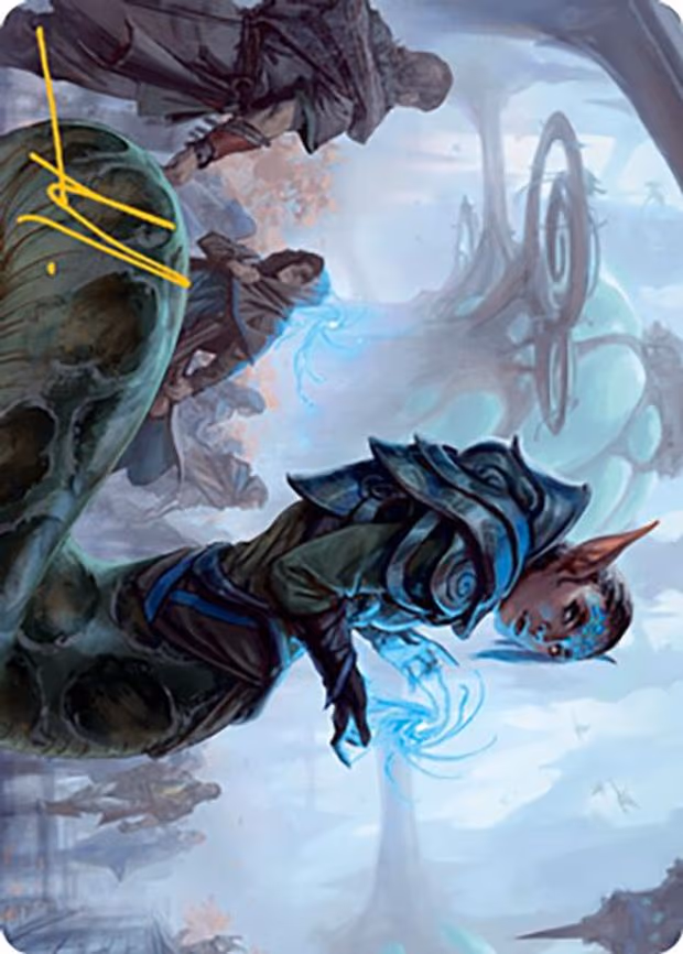 Lonis, Cryptozoologist Art Card