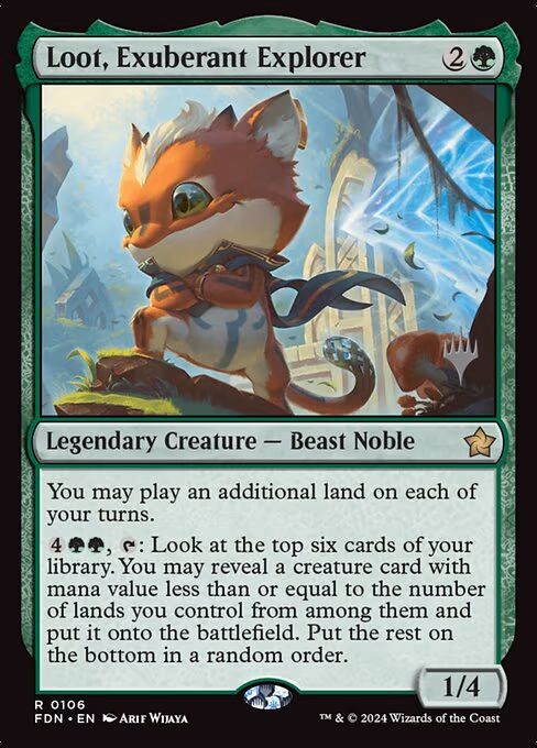 Loot, Exuberant Explorer