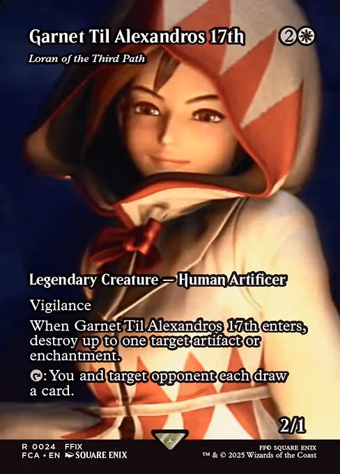 Garnet Til Alexandros 17th - Loran of the Third Path