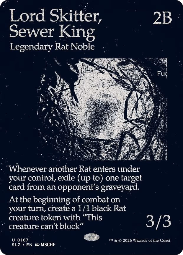 Lord Skitter, Sewer King - R (167)