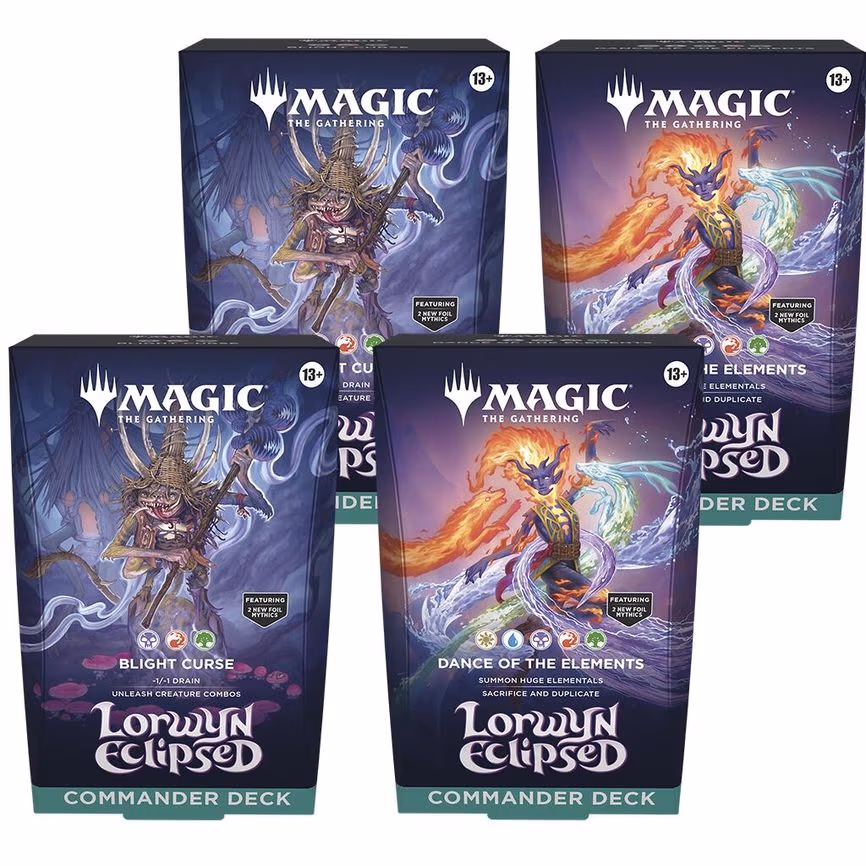 Lorwyn Eclipsed Commander Deck Display