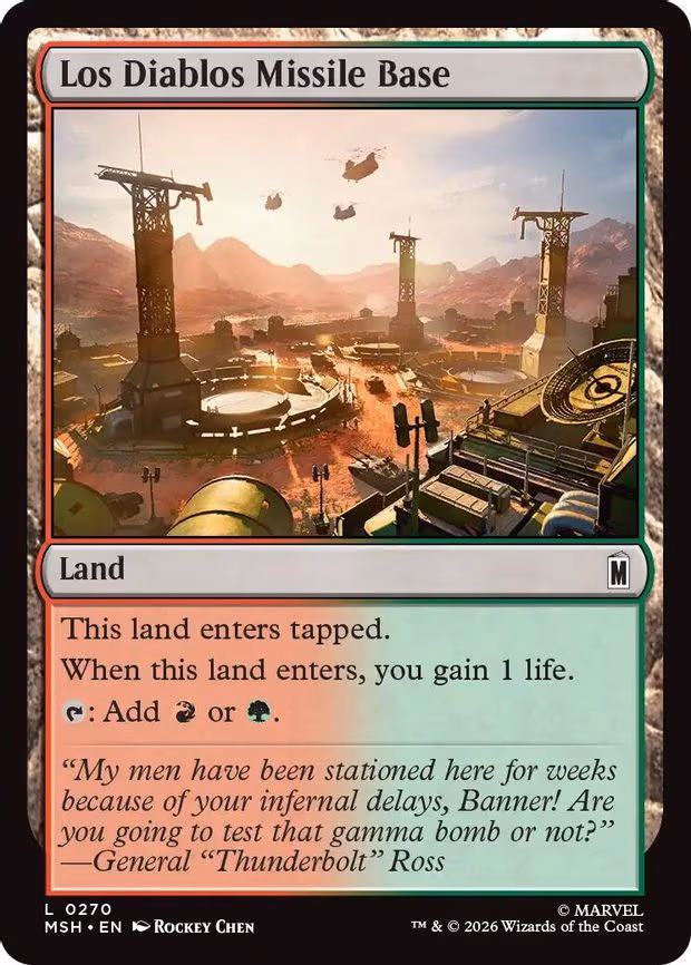 Los Diablos Missile Base - L (270)