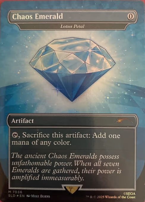 Chaos Emerald - Lotus Petal