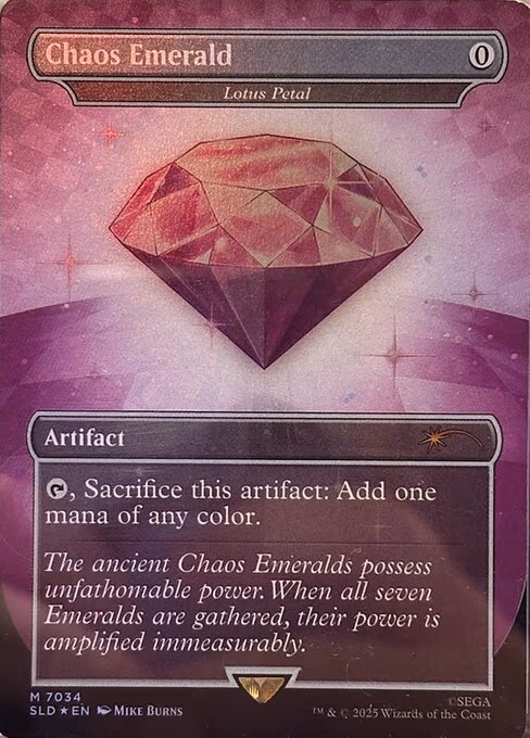 Chaos Emerald - Lotus Petal