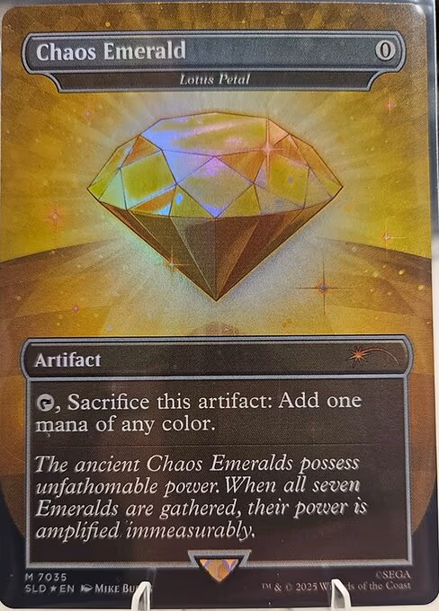 Chaos Emerald - Lotus Petal