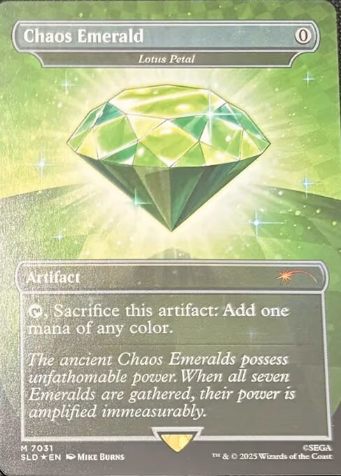 Chaos Emerald - Lotus Petal