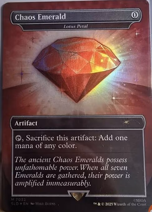 Chaos Emerald - Lotus Petal