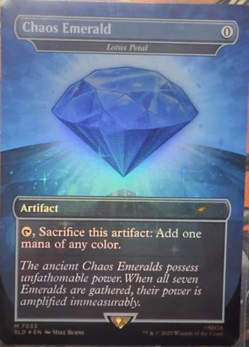 Chaos Emerald - Lotus Petal